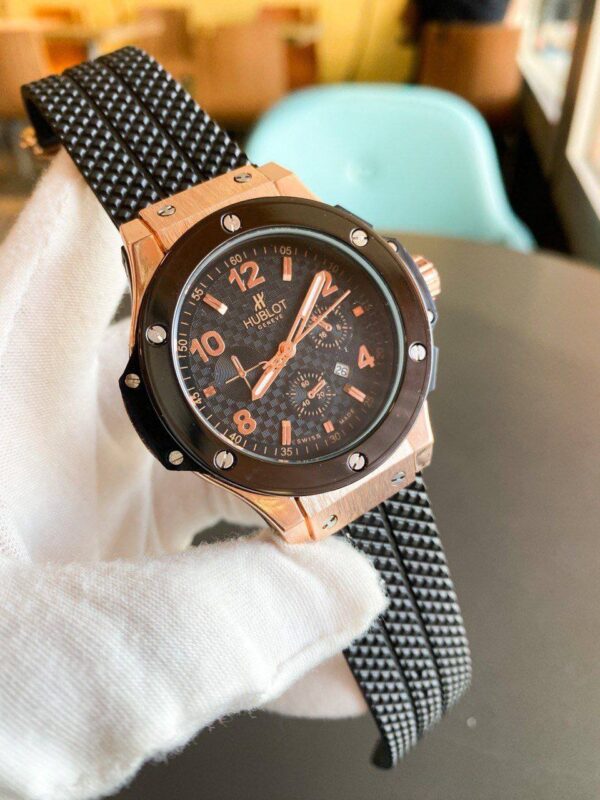 ⁦ساعة hublotهاي كوبي + بوكس⁩ - الصورة ⁦3⁩