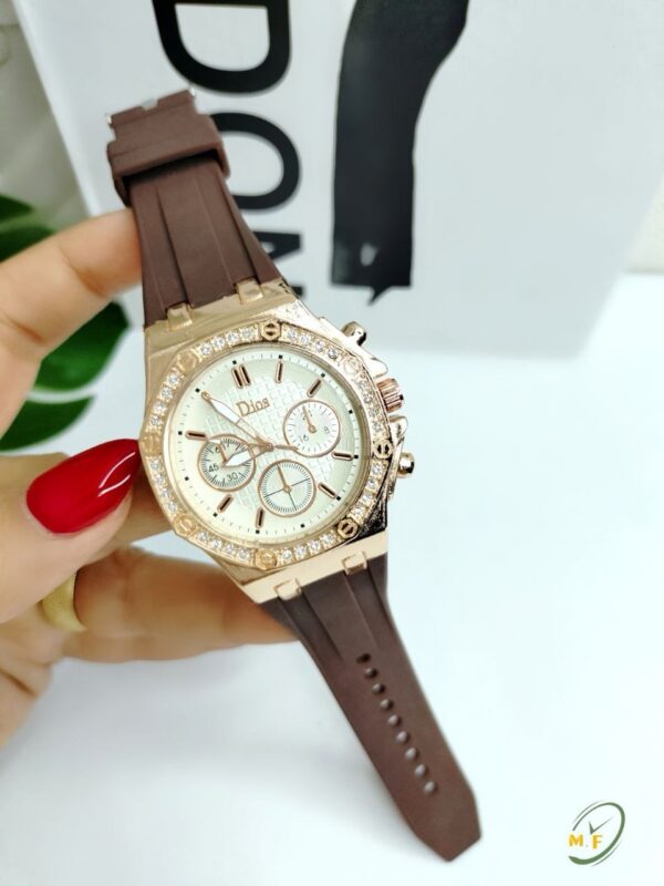 ⁦ساعة dior هاي كوبي رابر⁩ - الصورة ⁦5⁩